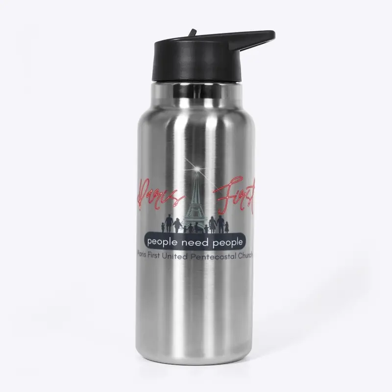 PFUPC Logo Stainless Water Bottle